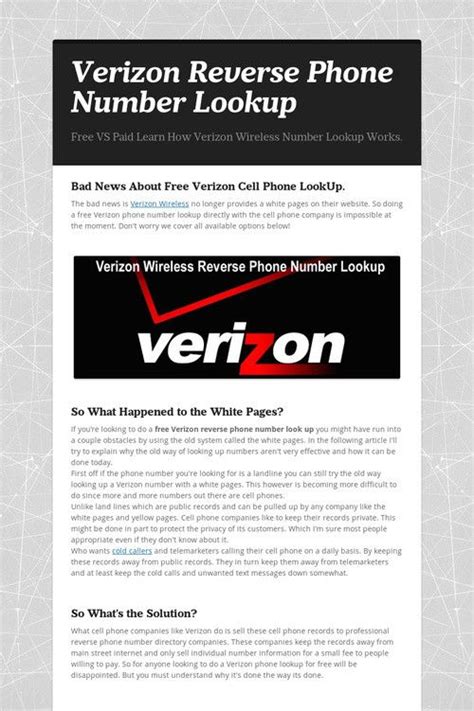 verizon free reverse number lookup|verizon wireless reverse number lookup.